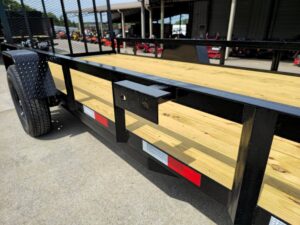 6.4×14 Straight Deck Utility Trailer 3,500lb Axle With Tall Gate - Image 16