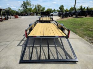 6.4×14 Straight Deck Utility Trailer 3,500lb Axle With Tall Gate - Image 18