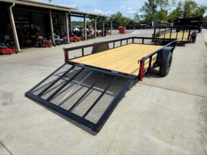 6.4×14 Straight Deck Utility Trailer 3,500lb Axle With Tall Gate - Image 19