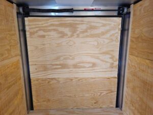 7′ X 16′ White Vnose Enclosed Trailer (2) 3,500lb Axles 7ft With Splash Guards - Image 12