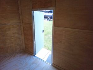 7′ X 16′ White Vnose Enclosed Trailer (2) 3,500lb Axles 7ft With Splash Guards - Image 14