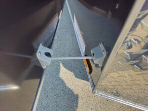 7×16 Charcoal V-Nose Enclosed Storage Trailer (2) 3,500lb Axles - Image 15