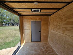 Enclosed Trailer 8.5′ X 24′ White Hybrid Drone and Equipment Hauler - Image 14