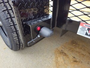 6.4×12 Straight Deck Utility Trailer with 2ft Mesh Sides (2) 3,500lb Axles - Image 15