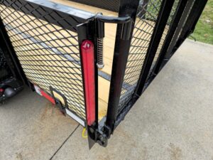 6.4×12 Straight Deck Utility Trailer with 2ft Mesh Sides (2) 3,500lb Axles - Image 16