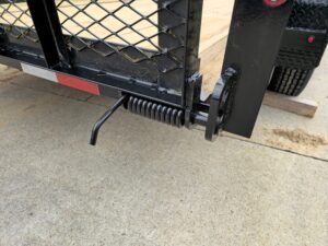 6.4×12 Straight Deck Utility Trailer with 2ft Mesh Sides (2) 3,500lb Axles - Image 17