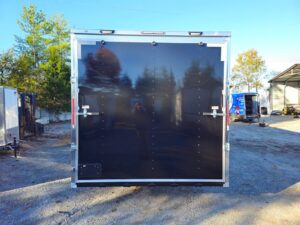 Custom Enclosed Trailer 8.5′ X 28′ Black Event Storage - Image 6