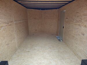 Enclosed Trailer 8.5′ X 24′ Tandem Axle Charcoal Grey 7′ Interior Motorcycle Car Hauler - Image 12