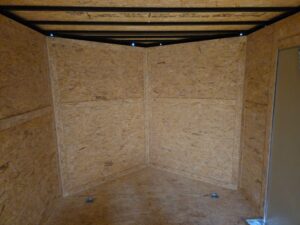 Enclosed Trailer 8.5′ X 24′ Tandem Axle Charcoal Grey 7′ Interior Motorcycle Car Hauler - Image 13
