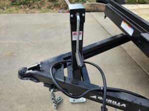 7′ X 18′ Wood Deck Car Hauler WIth Removable Fender 5,200 lb Axles - Image 15