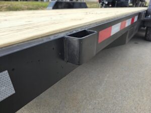 7′ X 18′ Wood Deck Car Hauler WIth Removable Fender 5,200 lb Axles - Image 16