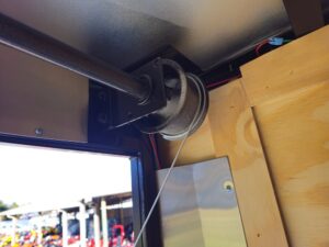 8.5×28 V-Nose Enclosed Trailer Black Out and Escape Door (2) 5,200lb Axles - Image 28