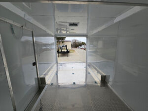Enclosed Trailer 8.5′ X 14′ Black – Custom Car Equipment ATV Storage - Image 19