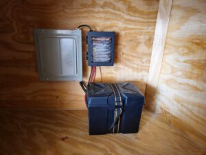 8.5×26 V-Nose White Enclosed Trailer (2) 7K Axles 50 AMP Electrical Package & Cabinets - Image 22