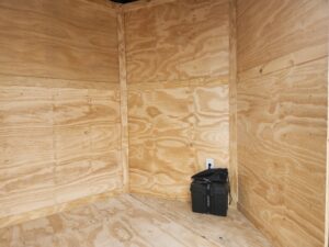 Enclosed Trailer 7′ X 20′ Black Hybrid Motorcycle Event - Image 14