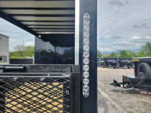 Enclosed Trailer 7′ X 20′ Black Hybrid Motorcycle Event - Image 10