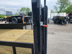 Enclosed Trailer 7′ X 20′ Black Hybrid Motorcycle Event - Image 12