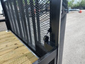 Enclosed Trailer 7′ X 20′ Black Hybrid Motorcycle Event - Image 11