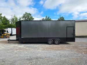 8.5′ X 24′ Custom Stage and Event Marketing Enclosed Trailer - Image 5