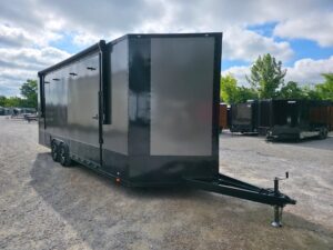 8.5′ X 24′ Custom Stage and Event Marketing Enclosed Trailer - Image 11