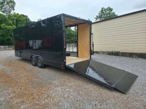 8.5′ X 24′ Custom Stage and Marketing Showcase Enclosed Trailer - Image 7