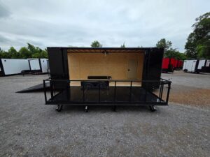 8.5′ X 24′ Custom Stage and Marketing Showcase Enclosed Trailer - Image 12