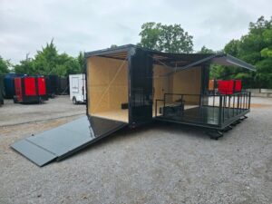 8.5′ X 24′ Custom Stage and Marketing Showcase Enclosed Trailer - Image 15