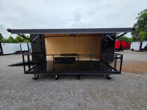 8.5′ X 24′ Custom Stage and Marketing Showcase Enclosed Trailer - Image 16