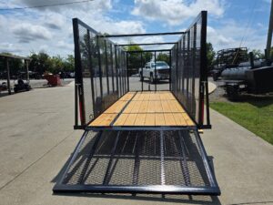6.4×18 Debris Junk Trash Removal Leaf Trailer 6ft Mesh Sides (2) 3500lb Axles 7k GVWR - Image 10