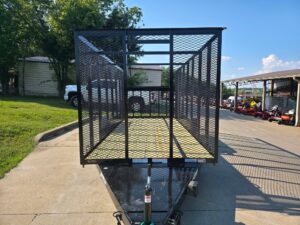 6.4′ x 16′ Debris Leaf Junk Trash Removal Loader Utility Trailer (2) 3500 Axles - Image 12
