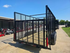 6.4′ x 16′ Debris Leaf Junk Trash Removal Loader Utility Trailer (2) 3500 Axles - Image 6