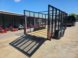 6.4′ x 16′ Debris Leaf Junk Trash Removal Loader Utility Trailer (2) 3500 Axles - Image 9