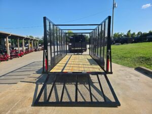6.4′ x 16′ Debris Leaf Junk Trash Removal Loader Utility Trailer (2) 3500 Axles - Image 10