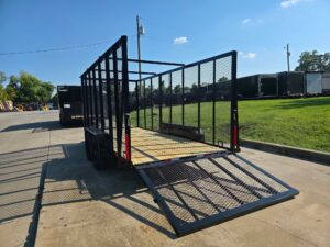 6.4′ x 16′ Debris Leaf Junk Trash Removal Loader Utility Trailer (2) 3500 Axles - Image 11