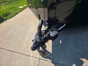 8.5×20 Enclosed Hybrid Black with Black Trim (2) 5200LB Axles - Image 11