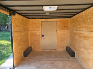 8.5×20 Enclosed Hybrid Black with Black Trim (2) 5200LB Axles - Image 23