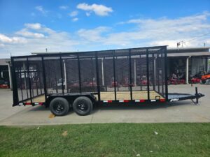6.4′ x 18′ Debris Leaf Junk Trash Removal Loader Utility Trailer (2) 3500 Axles - Image 5