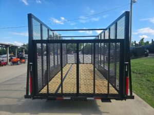6.4′ x 18′ Debris Leaf Junk Trash Removal Loader Utility Trailer (2) 3500 Axles - Image 8