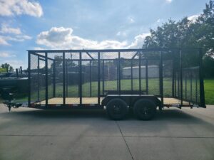 6.4′ x 18′ Debris Leaf Junk Trash Removal Loader Utility Trailer (2) 3500 Axles - Image 6