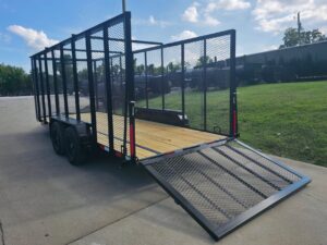6.4′ x 18′ Debris Leaf Junk Trash Removal Loader Utility Trailer (2) 3500 Axles - Image 10