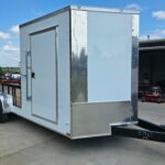 7×18 Hybrid Enclosed and Utility Trailer all in one (2) 5200LB Axles 10K GVWR