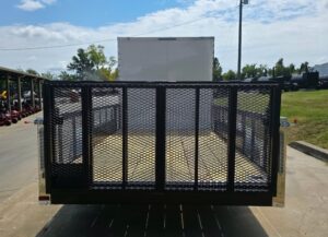 7×18 Hybrid Enclosed and Utility Trailer all in one (2) 5200LB Axles 10K GVWR - Image 8
