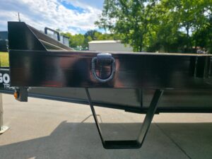 8.5×22 Deckover I-Beam Trailer (2) 5,200lb Axles Stand-Up Ramps 10K GVWR - Image 18