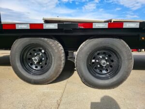 8.5×22 Deckover I-Beam Trailer (2) 5,200lb Axles Stand-Up Ramps 10K GVWR - Image 21