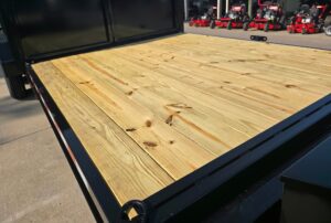 7×20 Hybrid Dump Utility Trailer with 3ft Sides Open Deck Equipment (2) 7K Axles - Image 17