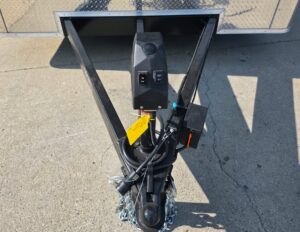 8.5×20 Enclosed Flat Nose with 9′ Interior Height (2) 7,000LB Axles - Image 13
