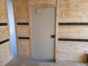 8.5×20 Enclosed Flat Nose with 9′ Interior Height (2) 7,000LB Axles - Image 22