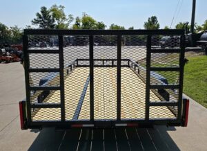 7′ X 16′ Straight Deck Heavy Duty Utility Trailer (2) 5,200lb Axles 10K GVWR - Image 7