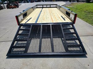 7′ X 16′ Straight Deck Heavy Duty Utility Trailer (2) 5,200lb Axles 10K GVWR - Image 12