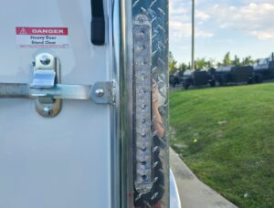 7x14x7 Enclosed Trailer White Flat Nose (2) 3500lb Axle - Image 16